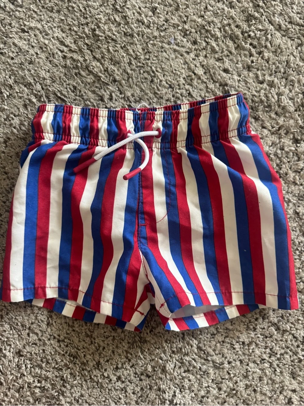 Carters Royal Blue 'Jawsome' Rash Guard with Cat & Jack Striped Shorts